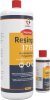 1 kg Polyester Resin Resinpal 1715 + 20 g Hardener