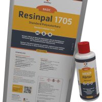 10 kg Polyester Resin Resinpal 1705 + 200 g Hardener